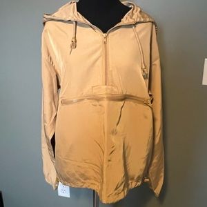 Thread Supply hooded windbreaker pullover.